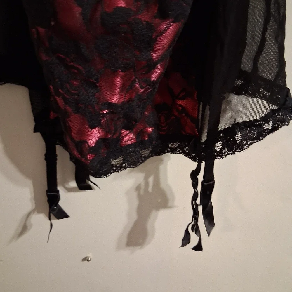 Fredericks of Hollywood black lace